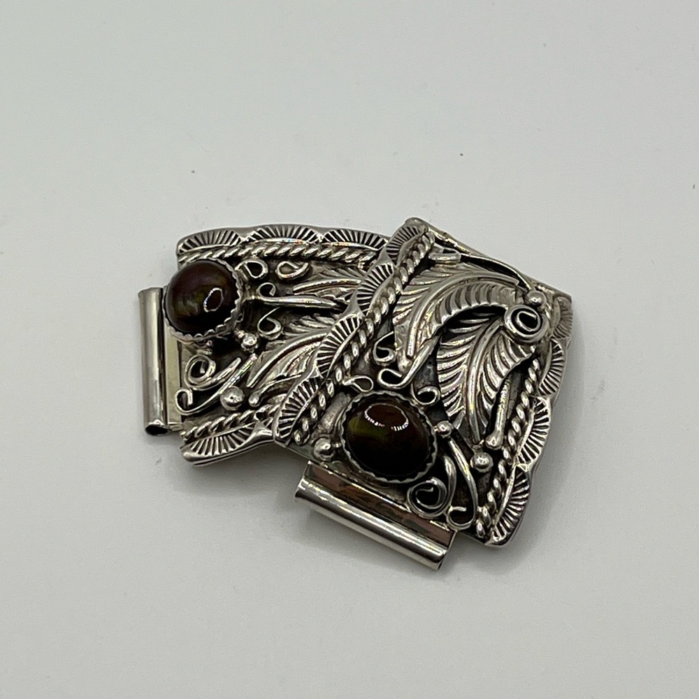 Silver and Brown Native American-western Watch tips - Picture 6 of 7